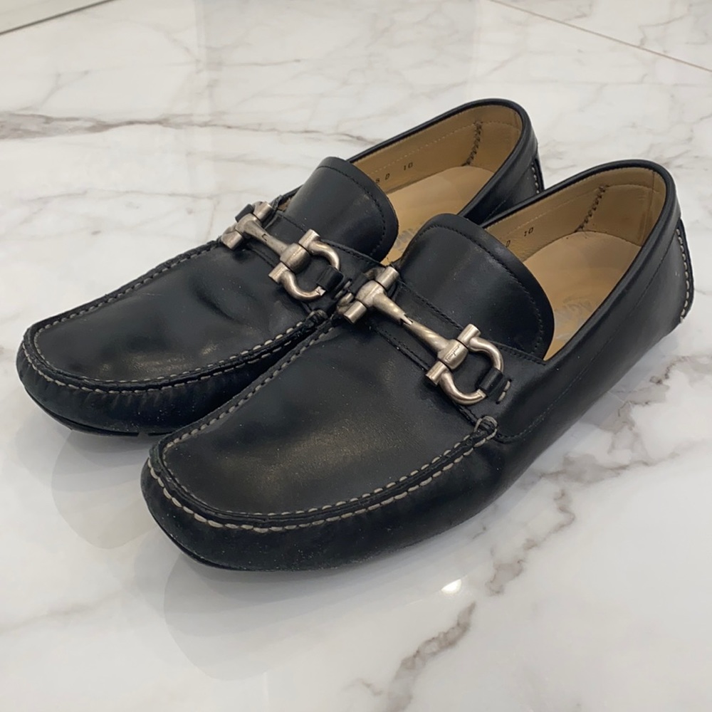 Ferragamo loafers size 10 used